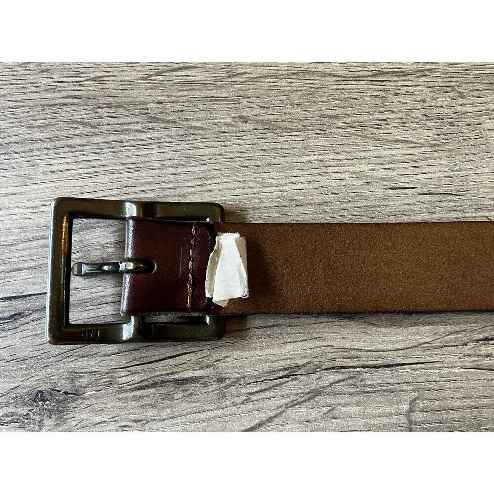 GAP Brown Leather Belt Girls Medium 22-26